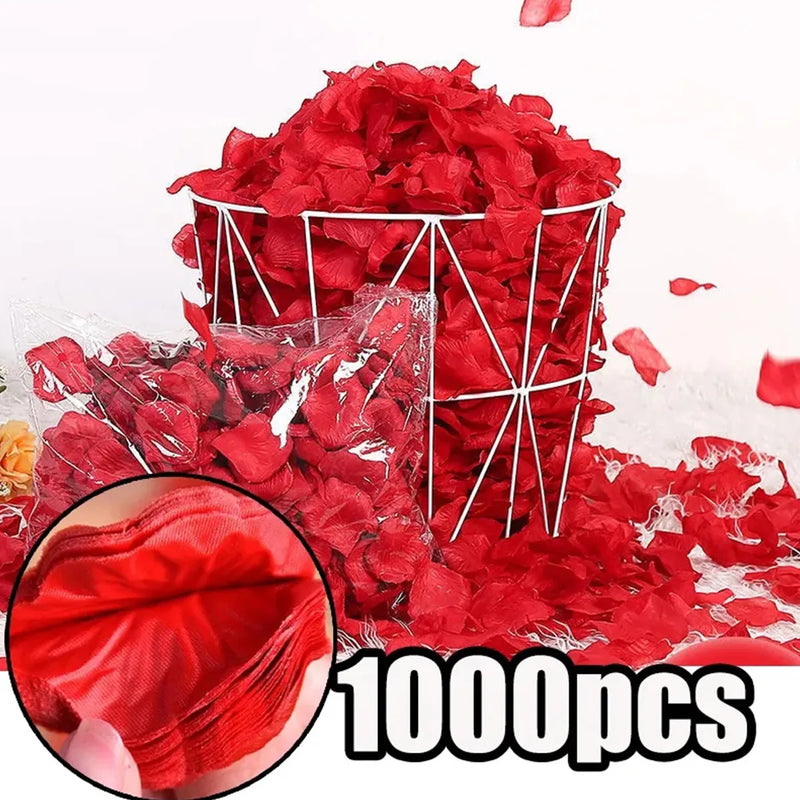 1000 Pétalas De Rosas Românticas - True Love