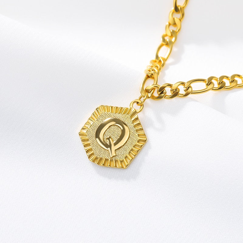 Pulseira Para Pés Com Inicial - Ouro 18K