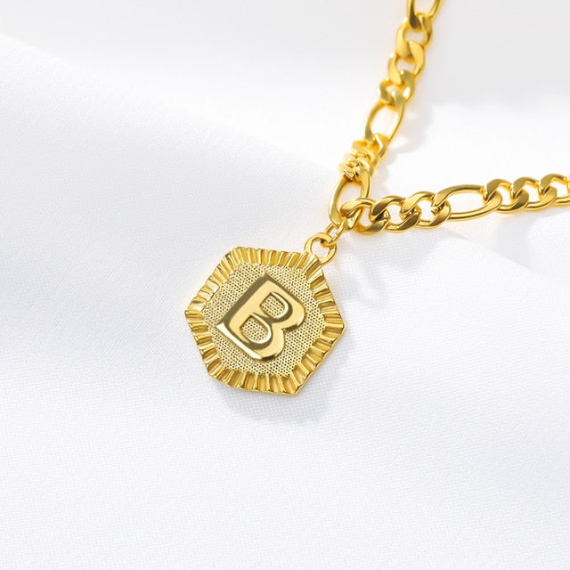 Pulseira Para Pés Com Inicial - Ouro 18K