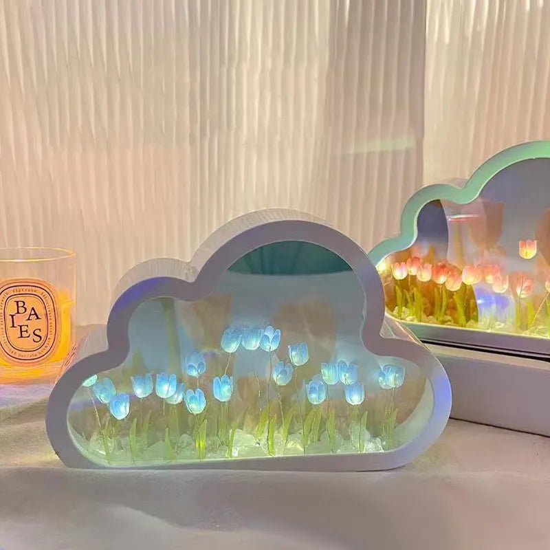Luminária Nuvens De Flores 3D - Sunflower [Oferta Limitada]