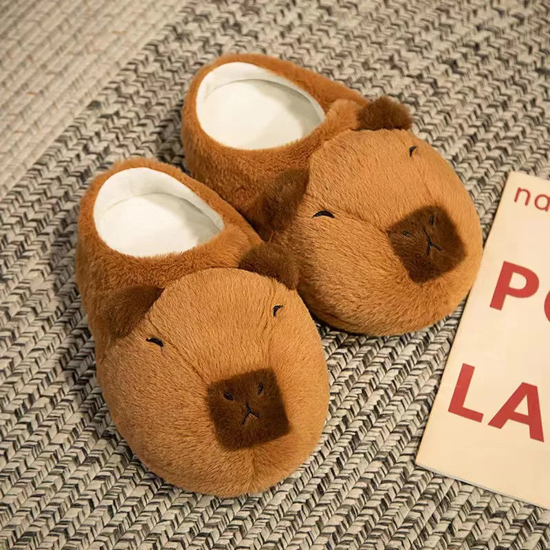 Pantufas Fofas de Capivara