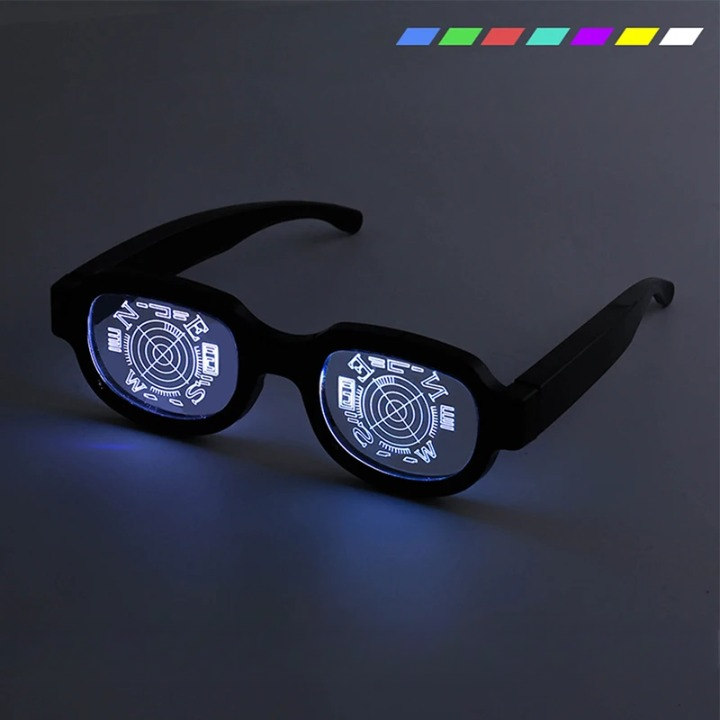 Óculos Brilhante de Anime - Glow Sunglass