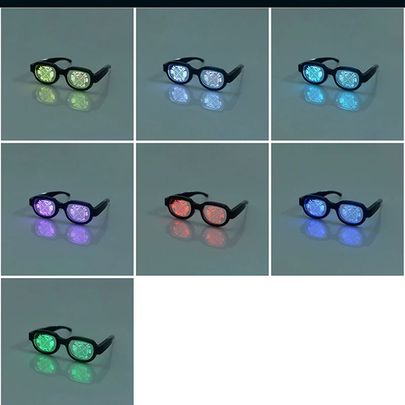 Óculos Brilhante de Anime - Glow Sunglass