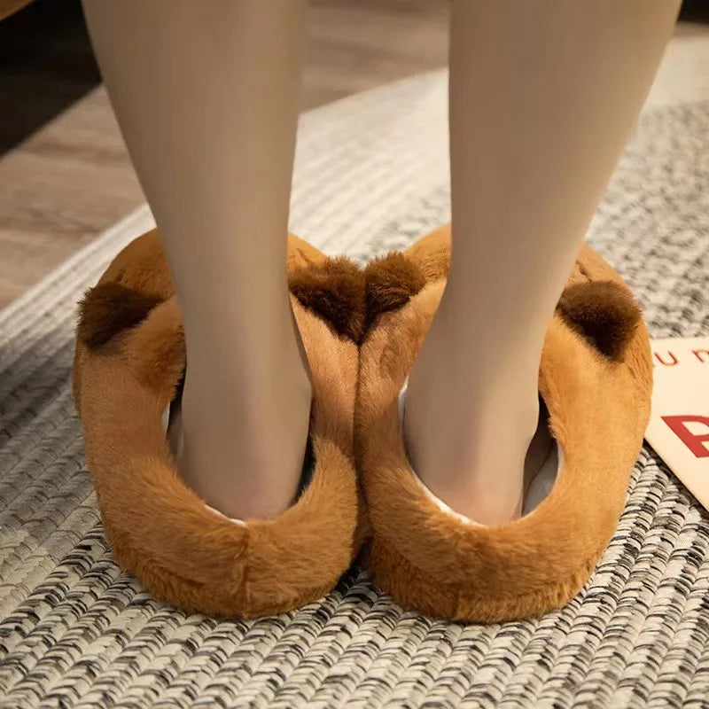 Pantufas Fofas de Capivara