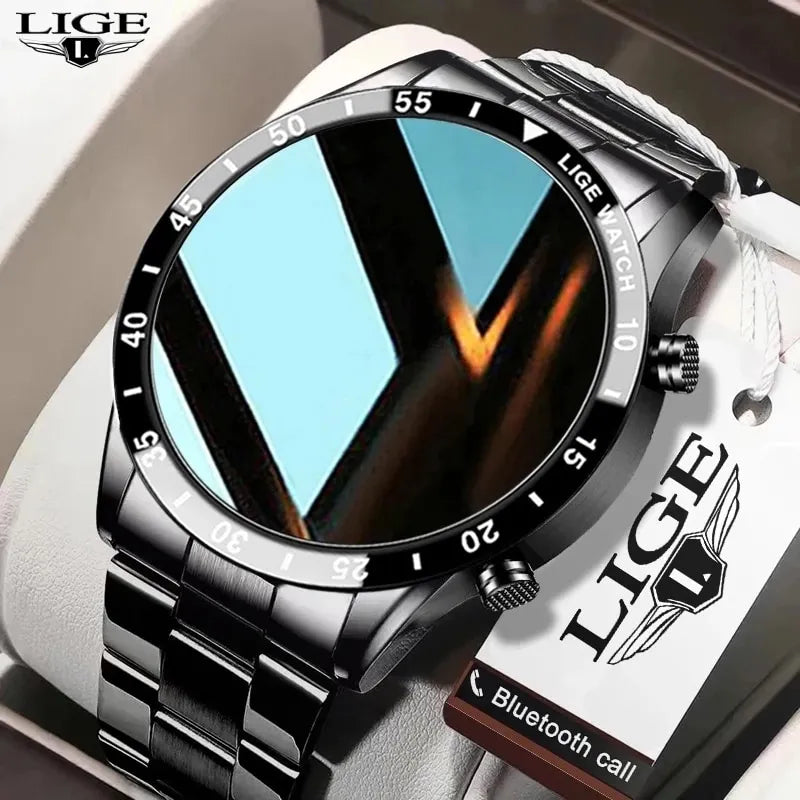 Smartwatch Militar LIGE 2024 - Luxury Men